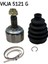 VKJA5121G Aks Kafası Diş Honda Civic 2006 2012 Honda Civic 1.4 Hb 2012- 44014SMGE00 1