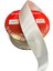 Mini Makara Kırık Beyaz Saten Kurdele, Paketlik Kurdele 2,5 cm 5 mt 100 894 1
