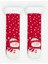 Unisex Snowman Kırmızı Soket Çorap 1
