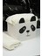 Panda Desenli Dikdörtgen Sepet Organizer 25 x 15 x 18 3