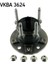 VKBA3624 Arka Teker Poryası Kit Signum 03 Vectra C 02 1604314 1
