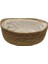 Dikdörtgen Hasır Çok Amaçlı Sepet 22 x 16 x 8 9044 2