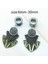 12 mm Paslanmaz Çelik Vida Asma Küpe Tüneller Geometrik Şekil Kulak Genişletme Piercing Kulak Takıları Kulak Tüpü Kulak Tıkaçları Beden Takıları (Yurt Dışından) 1