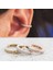 Gül Altın Tarzı Hoop Kıkırdak Küpe Yüzük Kıkırdak Küpe Conch Küpe Rook Piercing Snug Piercing Küpe (Yurt Dışından) 3