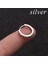 Gümüş- (6mm) Zirkon Kıkırdak Huggie Küpe Küçük Halka Helix Piercing Burun Halka Huggie Küpe Cz Kulak Piercing Takı1 Adet (Yurt Dışından) 4