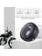 Far,motosiklet Cafe Racer 6.5 Inç LED Far Spiral Beyaz Yan Montaj Braketi,siyah (Yurt Dışından) 5