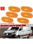 Lamba Yuvası, 6x Araba Yan Işaret Lambaları Sprinter W906 2006-2018 A0038202956 Sinyal Boşaltma Işıkları, Sarı (Yurt Dışından) 2