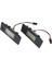 Plaka Lambası, Için - 1 6 Z Serisi E81 E87 E63 E64 Z4 Mini LED Hata Yok Plaka Lambası 63267165735 63267193294, Siyah (Yurt Dışından) 5