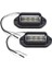 Araba Plaka Lambası, Araba Tekne Motosiklet Otomotiv Uçak Rv Kamyon Römork Dış Lambalar Için 6 LED Plaka Lambası, Siyah (Yurt Dışından) 1