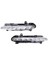 Gündüz Farı, 1 Çift L+R LED Drl Gündüz Farı S-Class 09-13 W221 S350 S500 2218201856 2218201756, Siyah (Yurt Dışından) 1