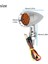 Dönüş Sinyal Lambası, 2 Adet Evrensel Amber Krom Motosiklet LED Dönüş Sinyal Lambası Fren Koşu Kuyruk, Gümüş (Yurt Dışından) 4