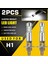 Araba Ampulü, 2 Adet Araba Sis Lambası 100W H1 LED Far Ampulleri 6000K 2835 Smd 10LED Süper Parlak Yüksek Düşük Işın Motosiklet Farları, Gümüş Beyaz Işık (Yurt Dışından) 2