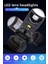 Ampul, 60W/ÇIFT Lamba H4 LED Mini Projektör Lens Otomobil Ampulü 8000LM Dönüşüm Kiti Hi/lo Işın Farı Rhd Lhd Sağ, Siyah (Yurt Dışından) 2