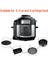 Ninja Için Aksesuarlar,foodi 6.5, 8qt Pişirme Seti, Aksesuar Tencere, Çok Amaçlı Tava ile Yapışmaz Pişirme Kabı, Gevrekleştirme Tavası, Ekmek Tavası (Yurt Dışından) 3