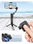 M02 Siyah 180° Gimbal Özellikli Telefon Tutucu Akıllı Tripod Video Selfie Çubuğu 3