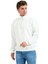 Regular Fit Dik Yaka Yarı Fermuarlı Şardonlu Ekru Erkek Sweatshirt - Prime 6