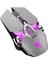 Kablosuz Fare 2,4 Ghz Şarj Edilebilir 3 Hız Ayarlanabilir 2400 Dpı, Gri (Yurt Dışından) 1