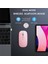 Bt5.1+2.4ghz Kablosuz Mouse Jiggler'lı, Şarj Edilebilir, Pembe (Yurt Dışından) 2
