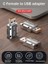 Type-C'den Usb'ye Adaptör 120W Hızlı Şarj Dönüştürücü (Yurt Dışından) 5