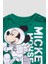 Pamuklu Astronot Mickey Mause Baskılı Tatlı Unisex Bebek&Çocuk 2'Li Alt Üst Eşofman Takım 2