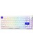 MOD 007B PC Blue on White RGB Kablosuz Hotswap Mekanik Gaming Klavye 1