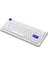 MOD 007B PC Blue on White RGB Kablosuz Hotswap Mekanik Gaming Klavye 3
