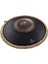 Sonic Energy Octave Steel Floral Design D-Kurd 16" Tongue Drum Siyah 1