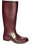 T858704009 Bordo Yağmur Çizmesi 5