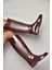 T858712109 Bordo Yağmur Çizmesi 3