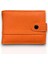 Sevdiğine Turuncu Cüzdan! Vegan Deri Uniseks Şeffaf Kartlık - Şık Tasarım, Hediye Paketiyle 1
