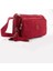 Çapraz Askılı Ultra Hafif Çok Cepli Bayan Omuz Çantası Kırmızı (Model: 571-6O) 4