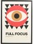 Deco Full Focus Tablo - Kırmızı / Siyah - 50X70 cm 2