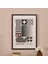 Deco Elements Tablo - Siyah / Beyaz - 50X70 cm 1