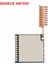 868MHZ Helical Yay Anten 2.15DBI Kazanç Rf Haberleşme Kablosuz Iletişim Lehimlenebilir Tip Bakır 3