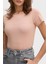 Pamuk Slim Fit Bisiklet Yaka J20J224990TGW Bayan T Shirt J20J224990 Tgw 4