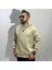 Sırtı Nakış Işlemeli Erkek Oversize Sweatshirt 3