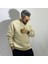 Sırtı Nakış Işlemeli Erkek Oversize Sweatshirt 4