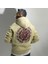Otantik Kumaş Baskılı Oversize Erkek Hoodie 1