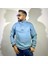 Yarım Fermuarlı Oversize Erkek Sweatshirt 4