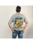 California Yıkamalı Oversize T-Shirt 4
