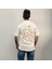 Renkli Kabartma Skull Baskılı Oversize T-Shirt 5