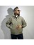Oversize Fermuarlı Erkek Bomber Mont 4