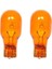 2 Adet Toshiba 12V WY16W T15 Turuncu Dipsiz Ampul 1