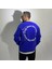 Sırtı Nakış Işlemeli Erkek Oversize Sweatshirt 3