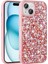 Apple iPhone 15 Kılıf Parlak Taşlı Tasarım Zore Linea Diamond Kapak 1