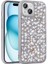 Apple iPhone 15 Kılıf Parlak Taşlı Tasarım Zore Linea Diamond Kapak 1