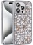Apple iPhone 15 Pro Kılıf Parlak Taşlı Tasarım Zore Linea Diamond Kapak 1