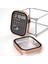 Apple Watch 6 7 8 9 40MM 41MM Uyumlu Rubber Kasa Ekran Koruyucu 360 Kılıf Kapak 4