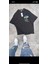 Sea Surfers Sloganlı Oversize T-Shirt 3