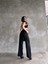Defile Beli Kemerli Palazzo Keten Pantolon 3